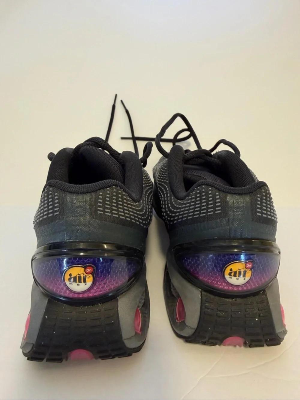 Nike Air Max Dn All Night Black Light Crimson Grey Women's Shoes 8